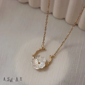 گردنبند استیل بابونه